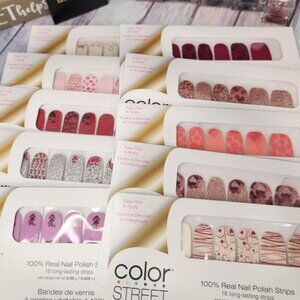 Color Street Valentine's Day Press On Nail bundle #7